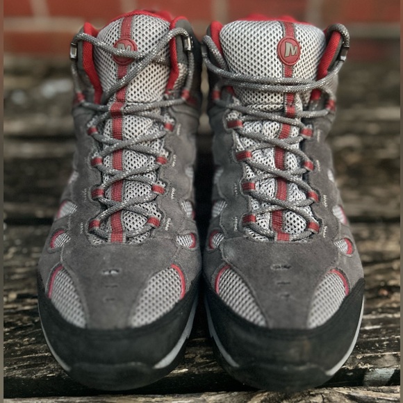 Merrell Ridgepass Castlerock Mid GTX Waterproof Boots Hiking Shoes Mens Size 9.5 main image 6